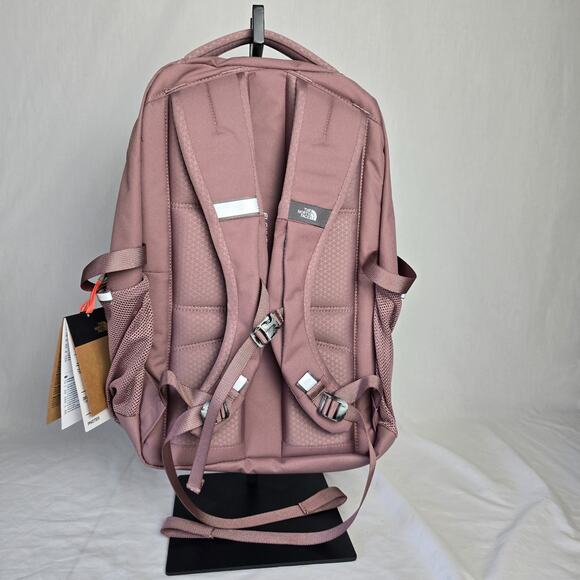 The North Face Women's Pivoter Backpack Twilight Mauve / Emberglow Orange NWT - Picture 10 of 16